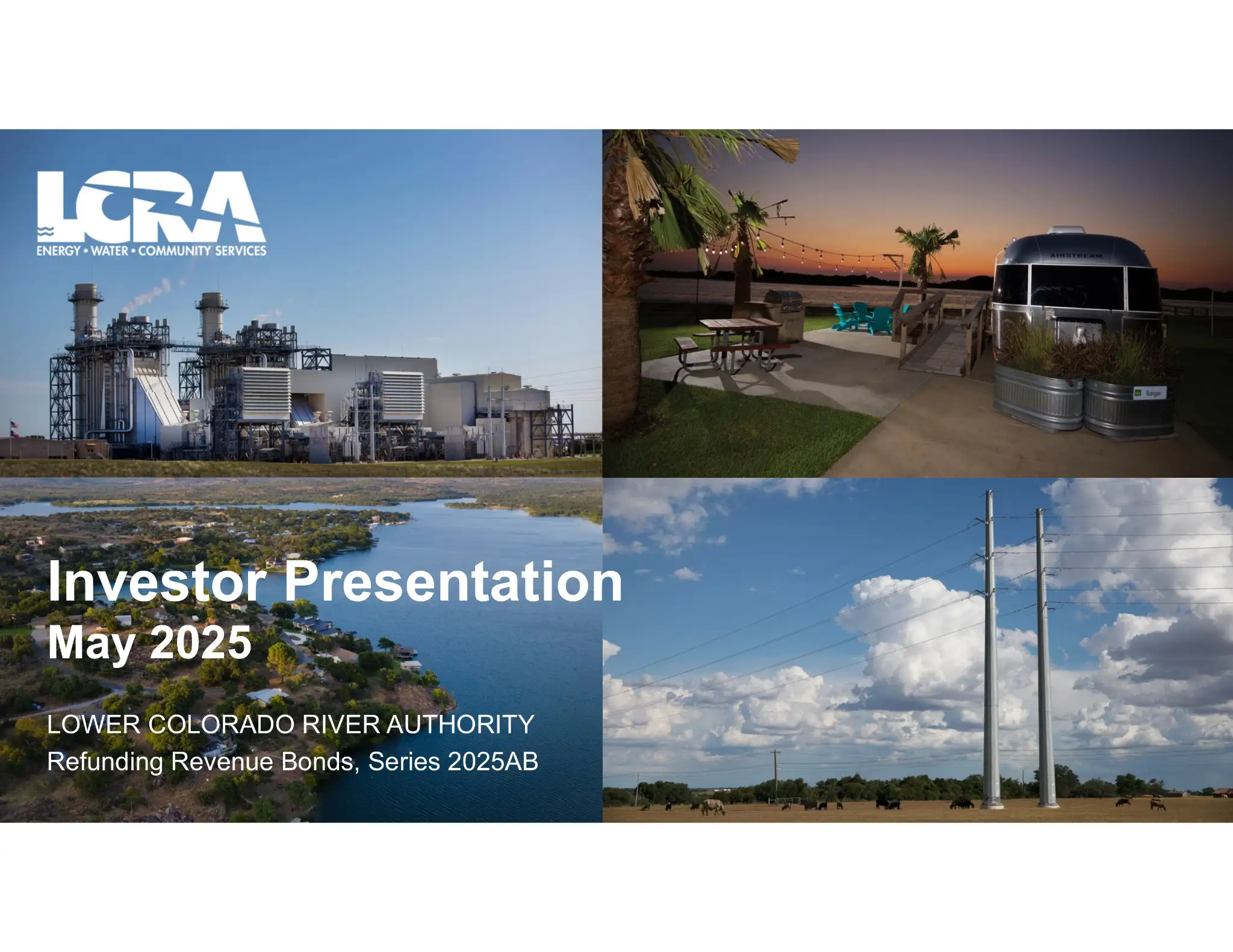 Roadshow for Lower Colorado River Authority Investor Relations
