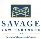 Logo for Savage Law Partners, LLP.