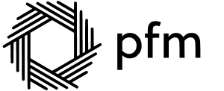 Logo for PFM Financial Advisors LLC.