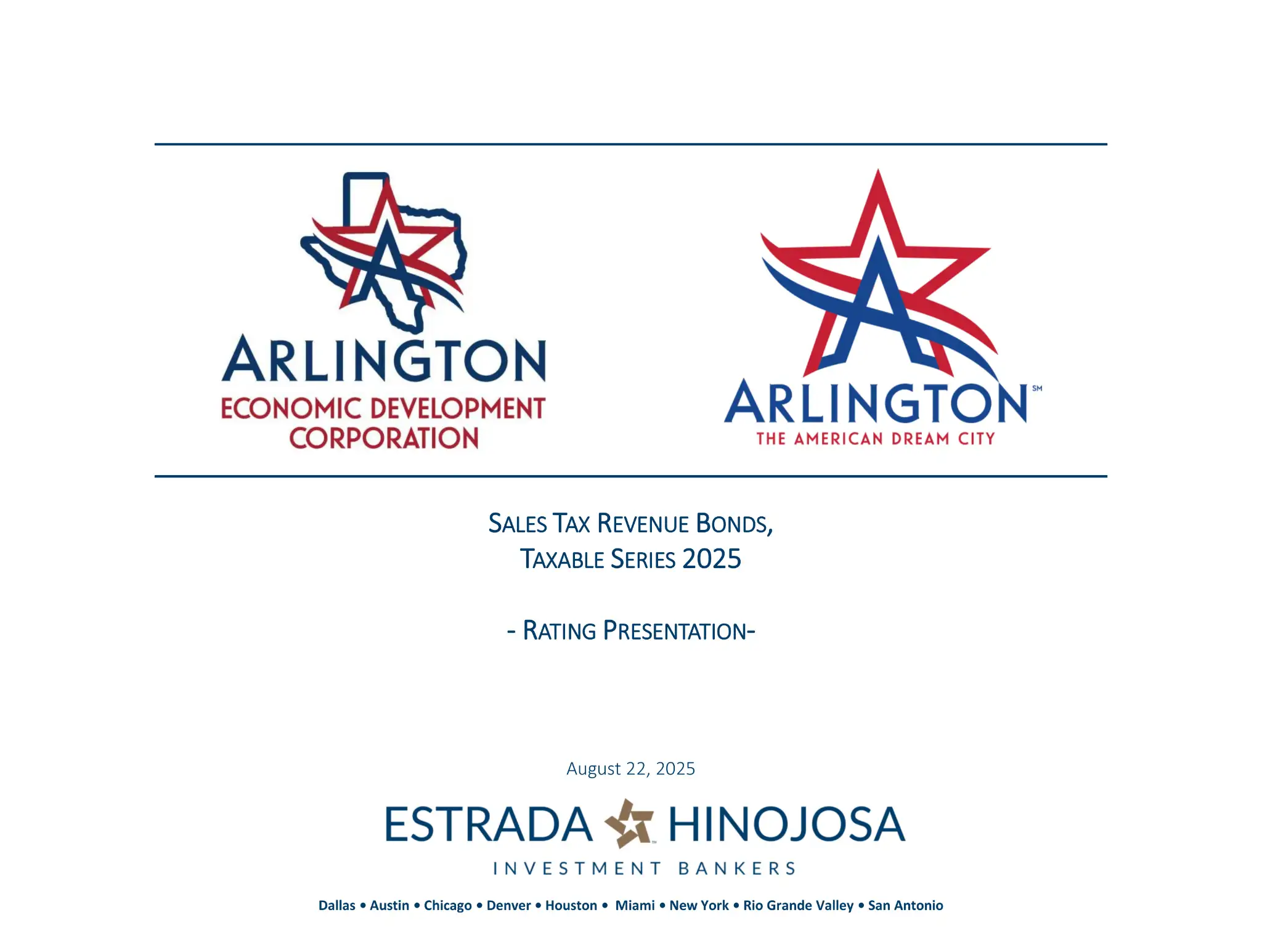 Roadshow for Arlington, TX