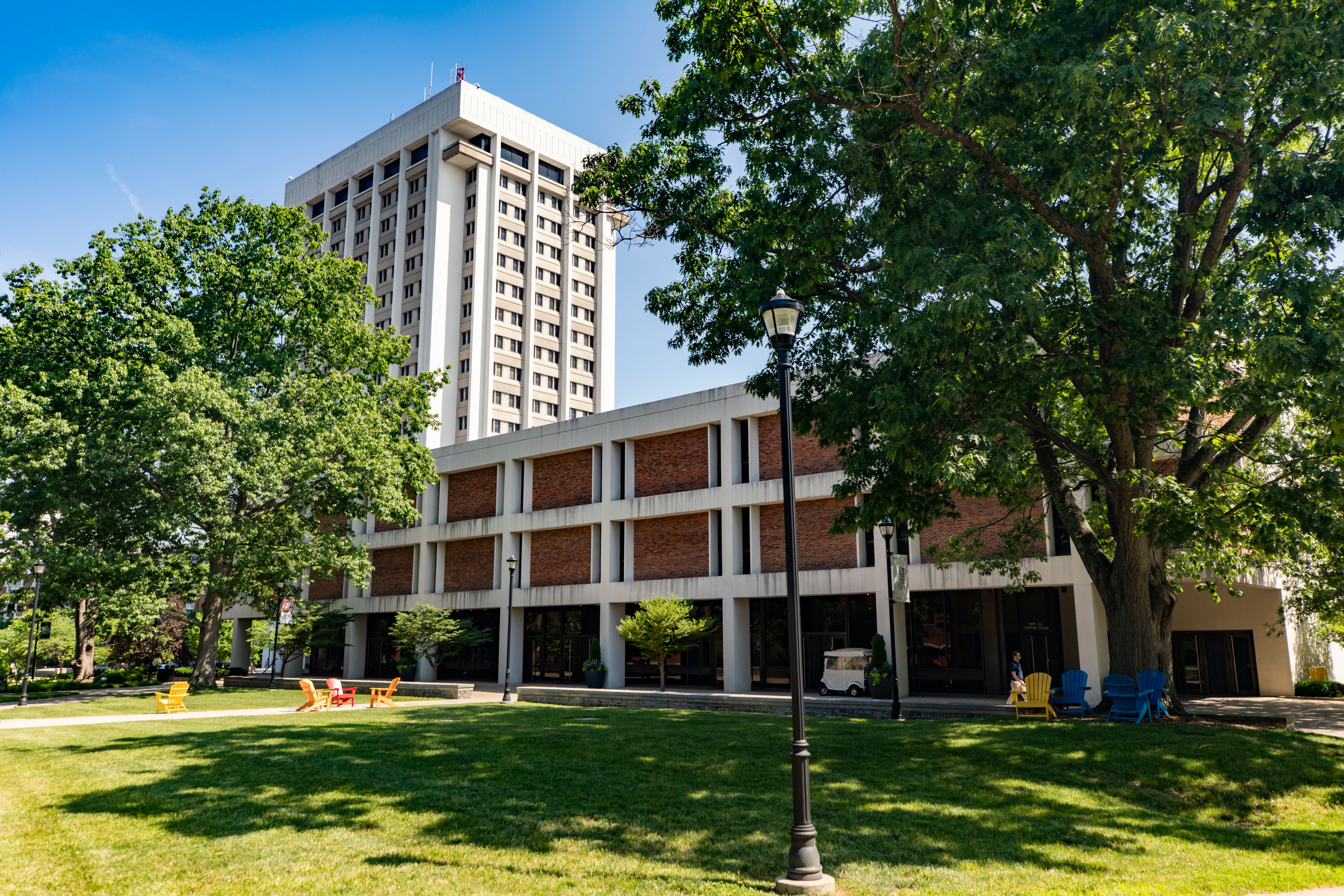 White Hall Classroom Building and Patterson Office Tower