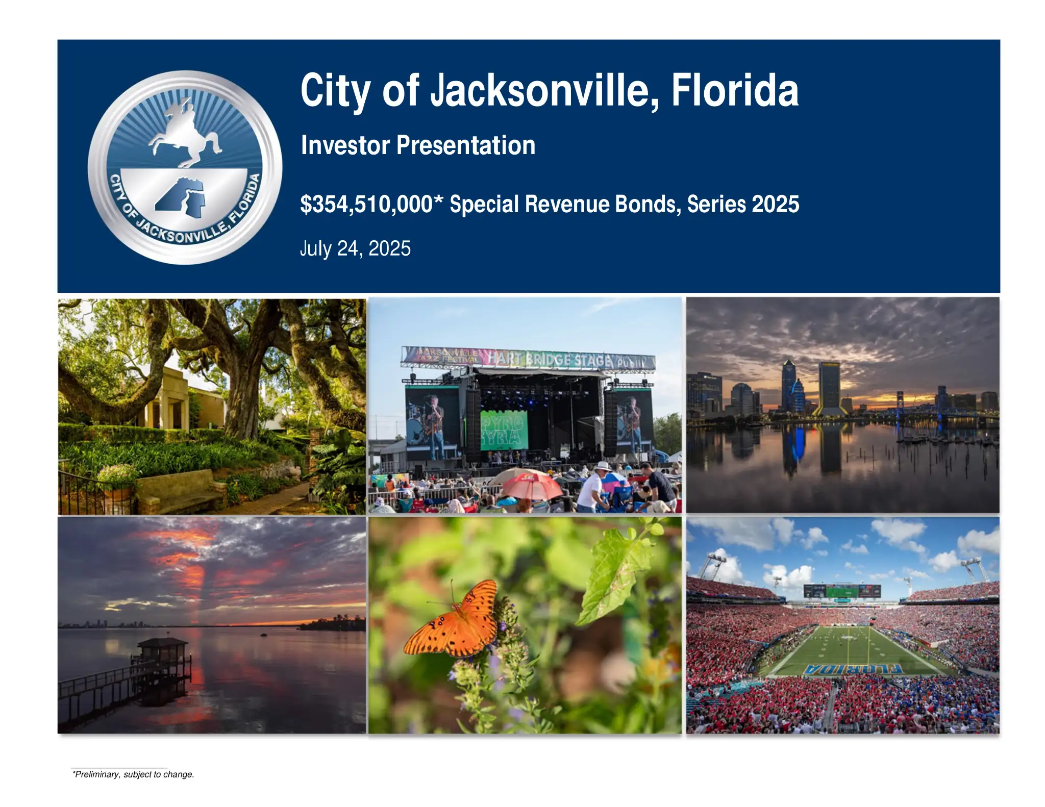 Roadshow for City of Jacksonville