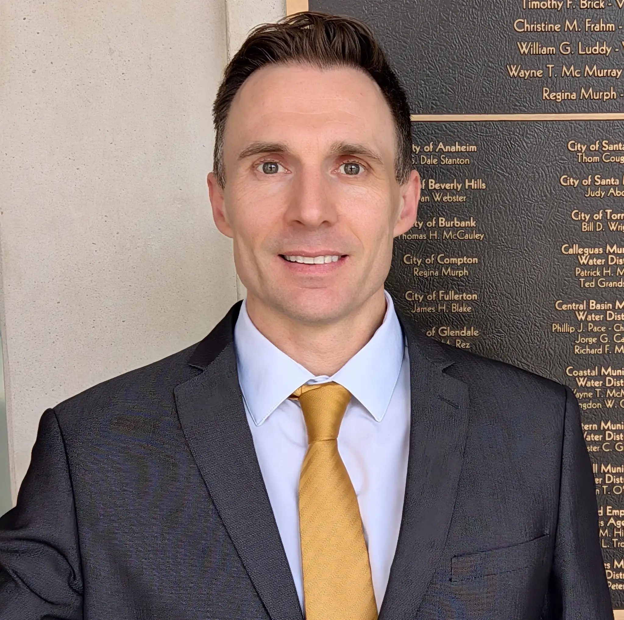 Image of Arnout van den Berg, Revenue and Budget Manager for The Metropolitan Water District of Southern California.