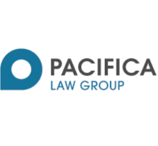 Logo for Pacifica Law Group LLP.