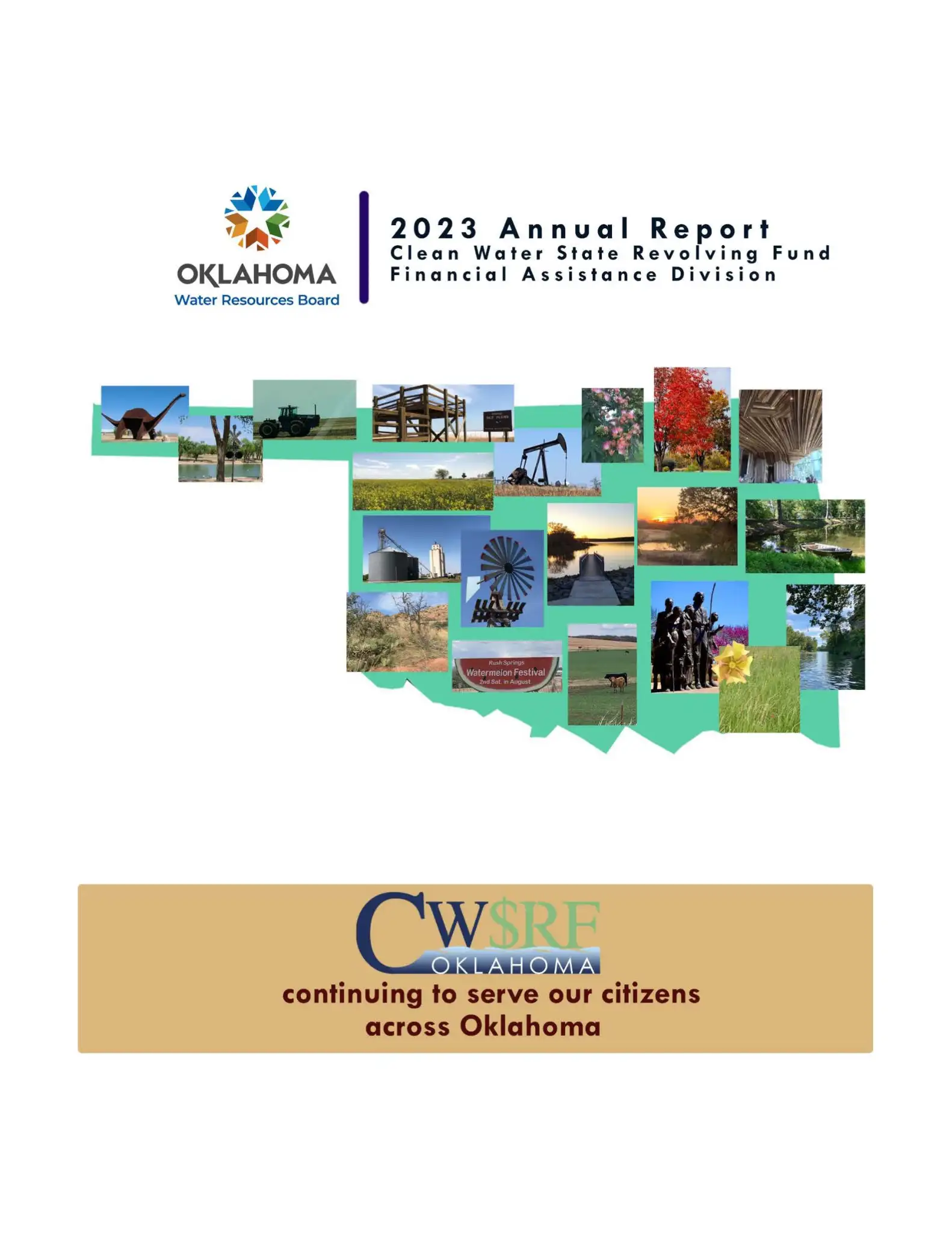 CWSRF 2023 Annual Report Cover Page