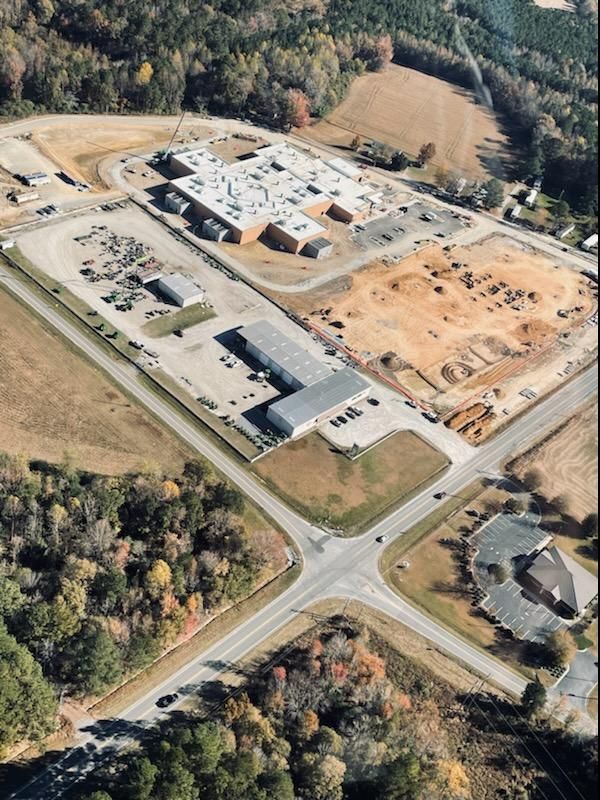 Johnston County Aerial view