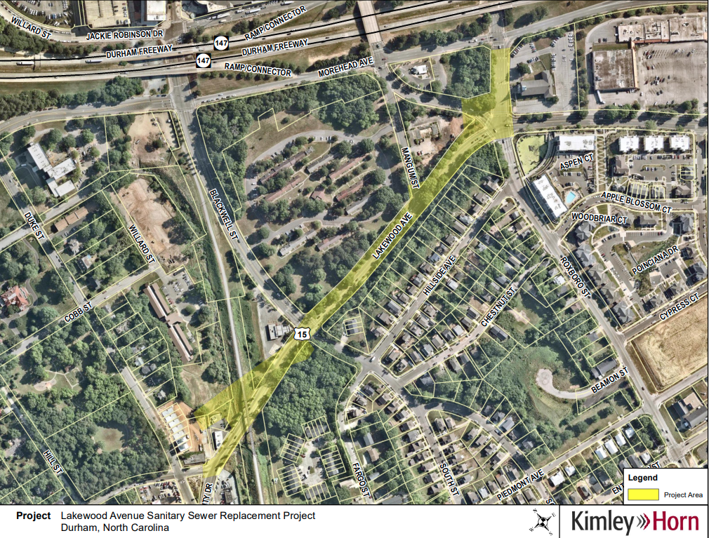 Preview photo for Lakewood Avenue Sanitary Sewer Replacement project.