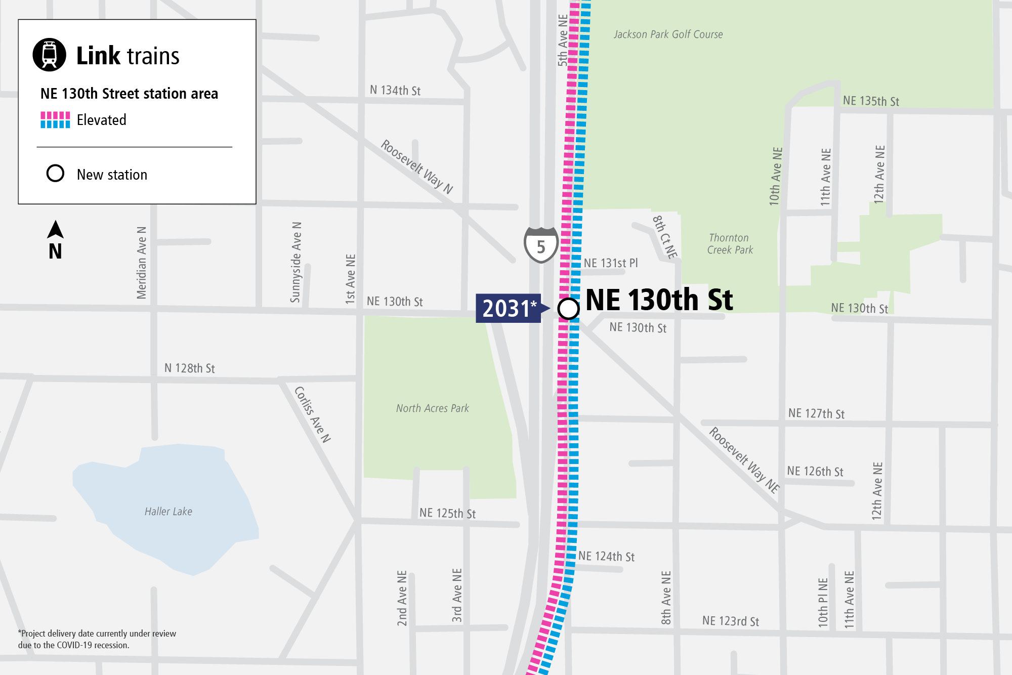 Preview photo for NE 130th St Infill Station.