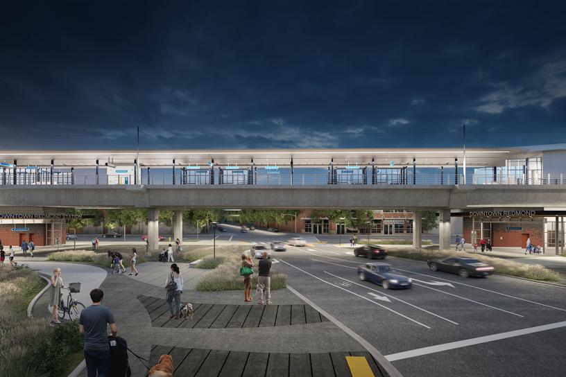 Preview photo for Downtown Redmond Link Extension.