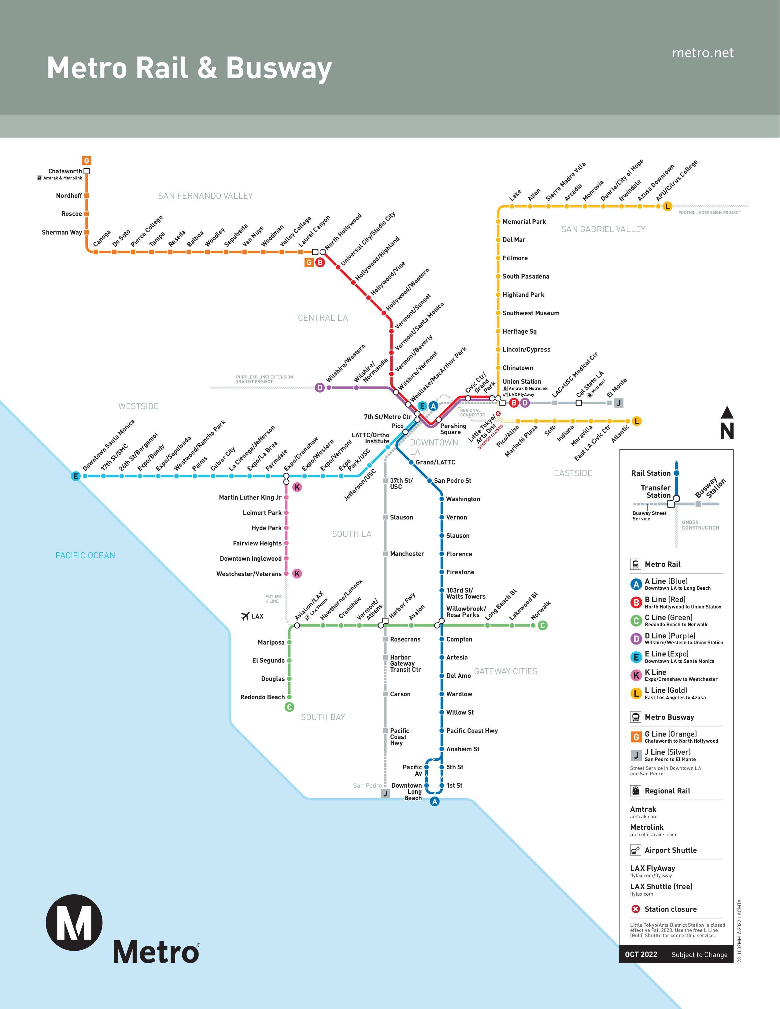 2022 metro rail busway