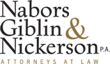 Logo for Nabors, Giblin & Nickerson.