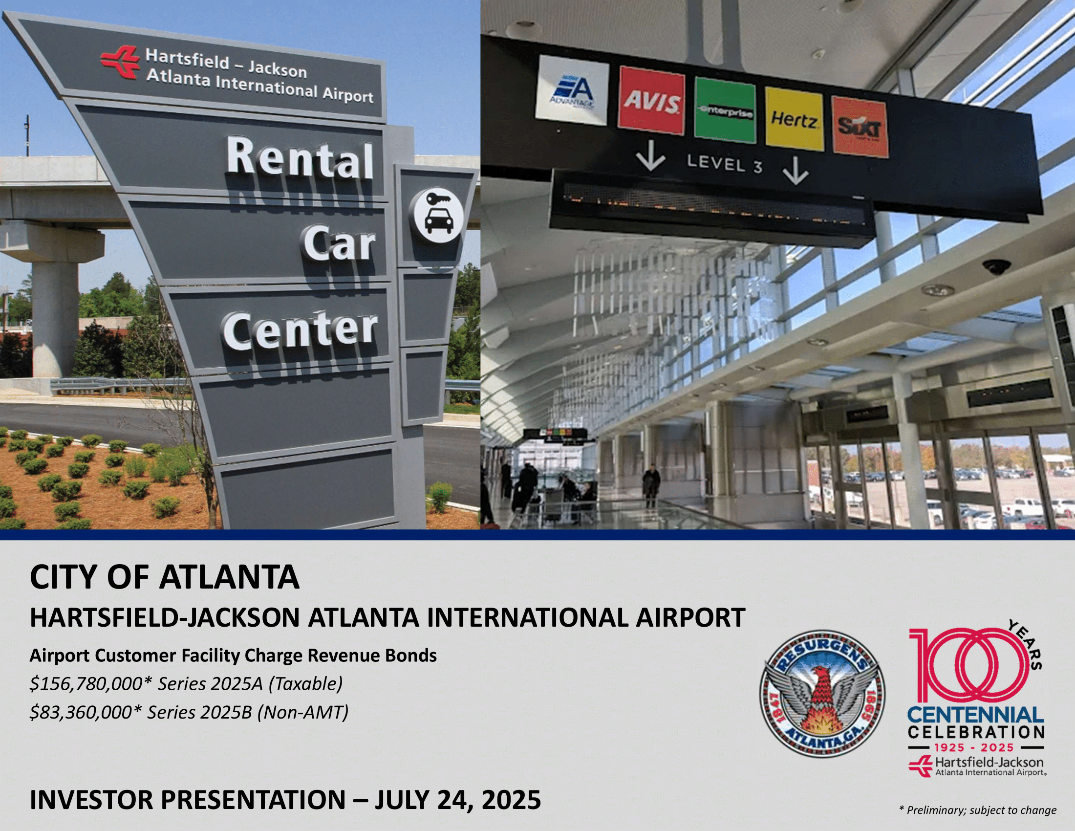 Roadshow for City of Atlanta