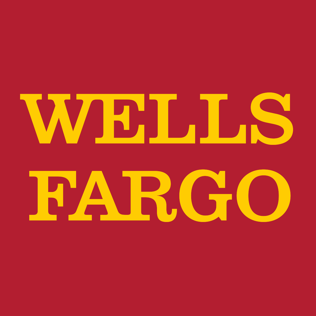 Logo for Wells Fargo.