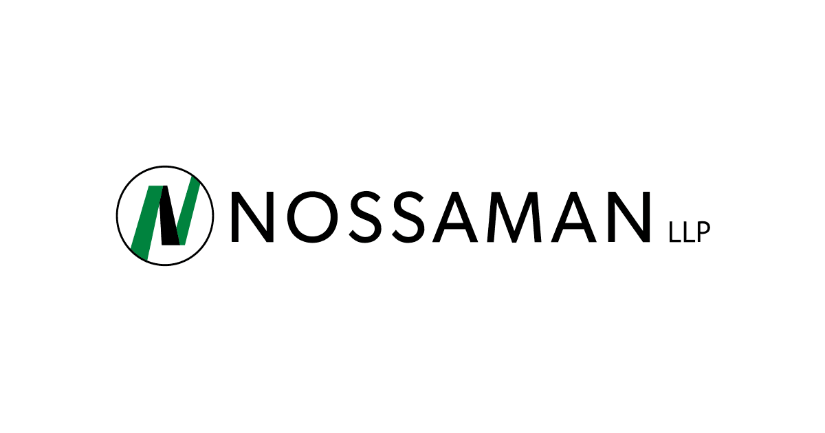 Logo for Nossaman LLP.