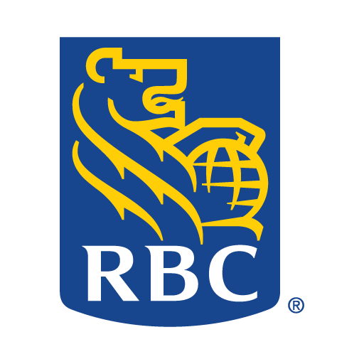 Logo for RBC.