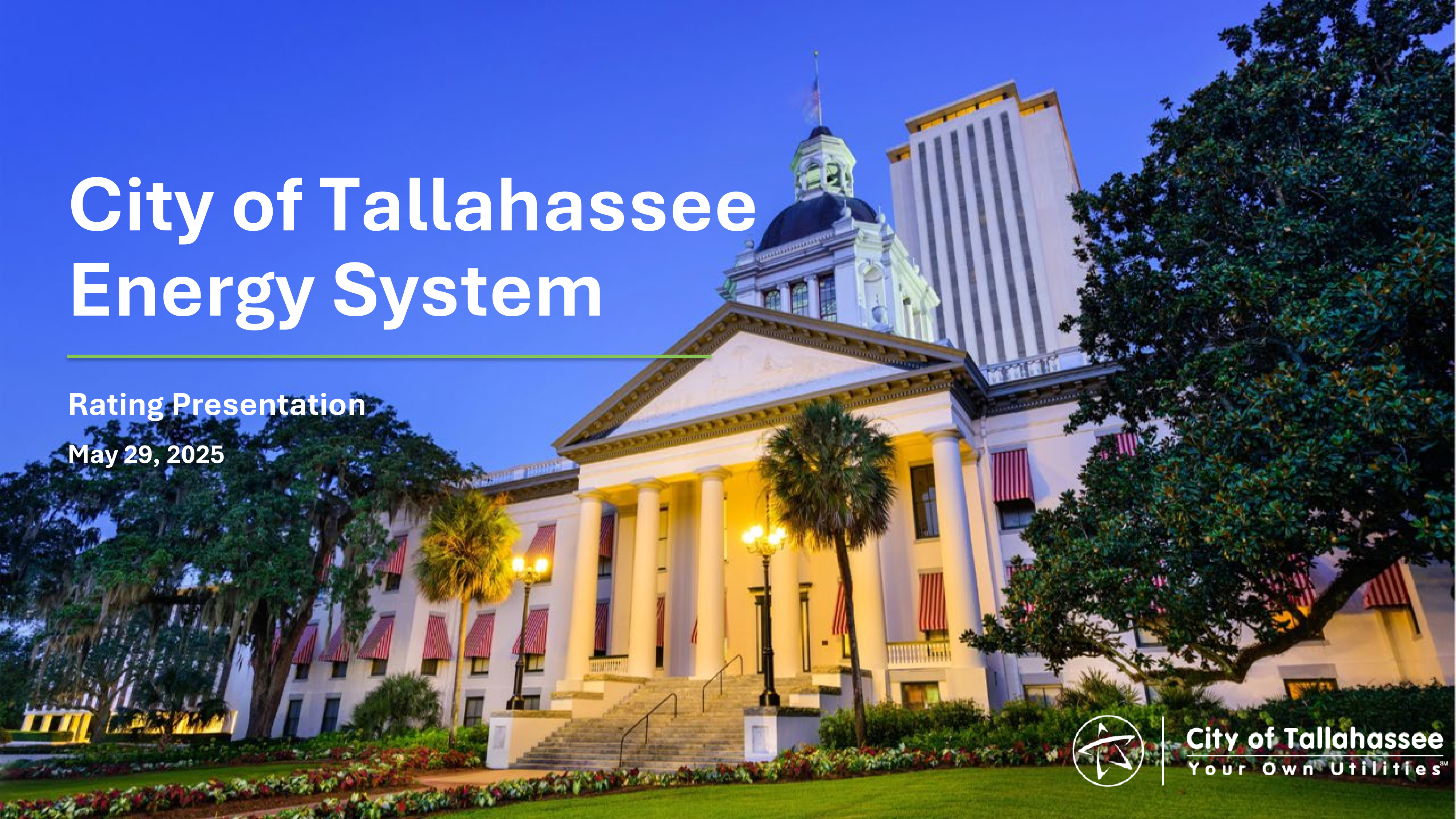 Roadshow for Tallahassee Investor Relations