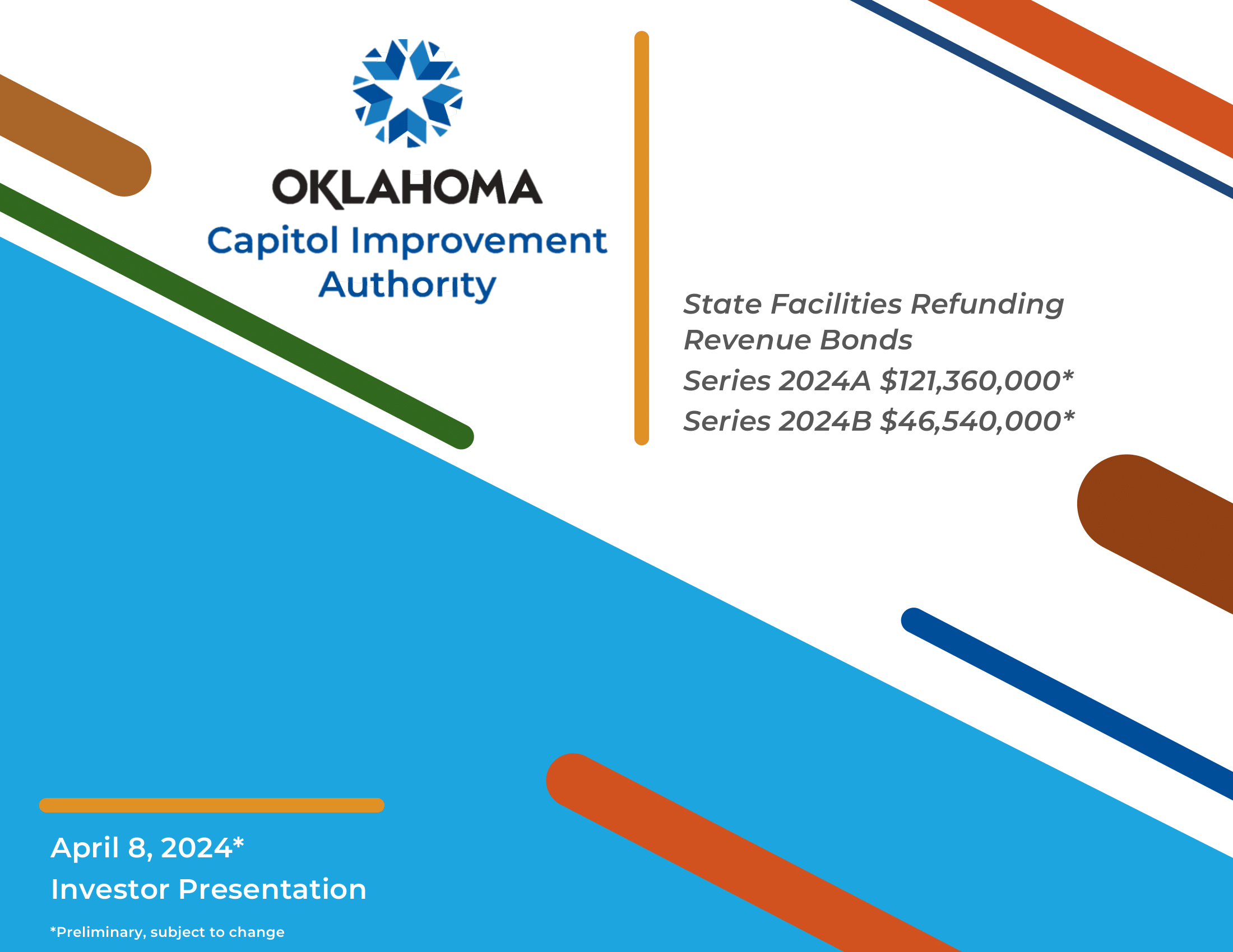 Roadshow for Oklahoma Capitol Improvement Authority