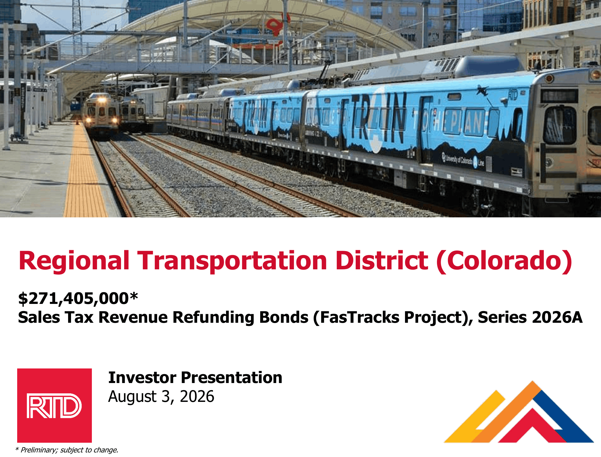 Roadshow for Regional Transportation District