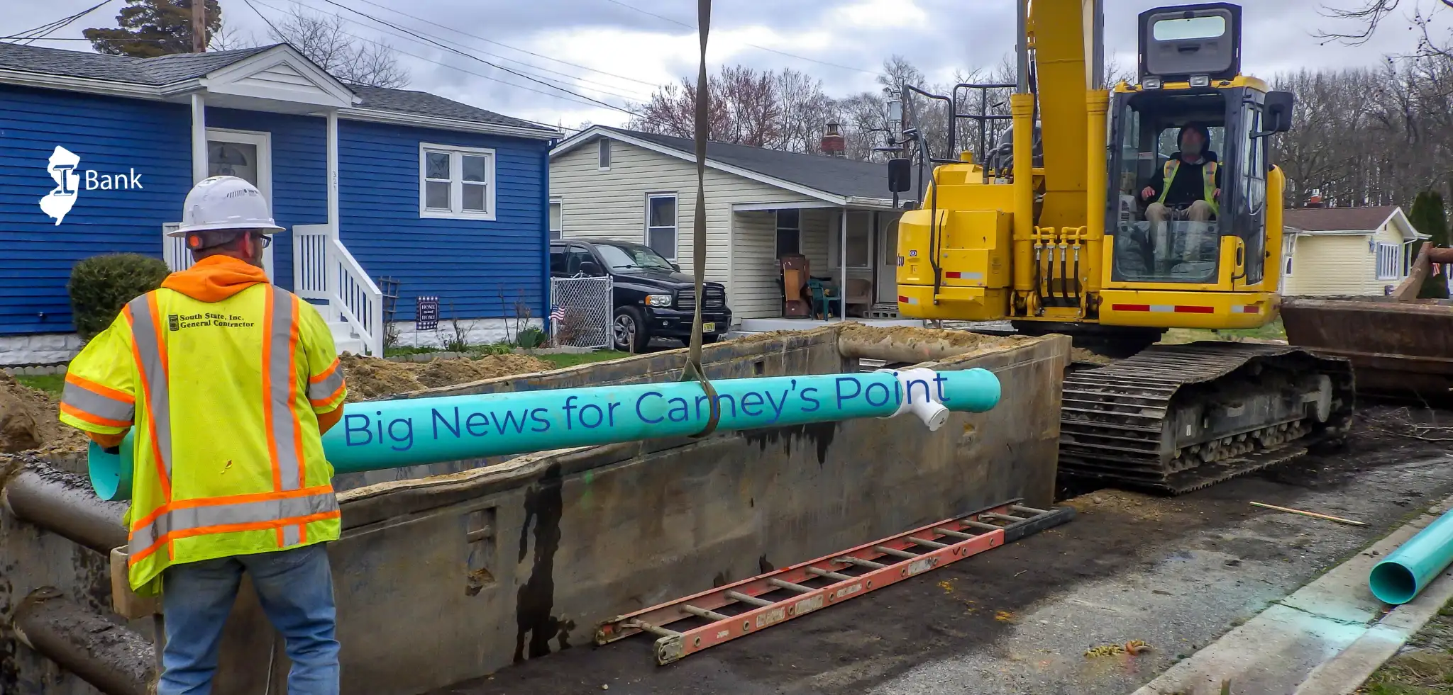 Preview photo for Carneys Point Sewerage Authority Lafayette Road Sanitary Sewer.