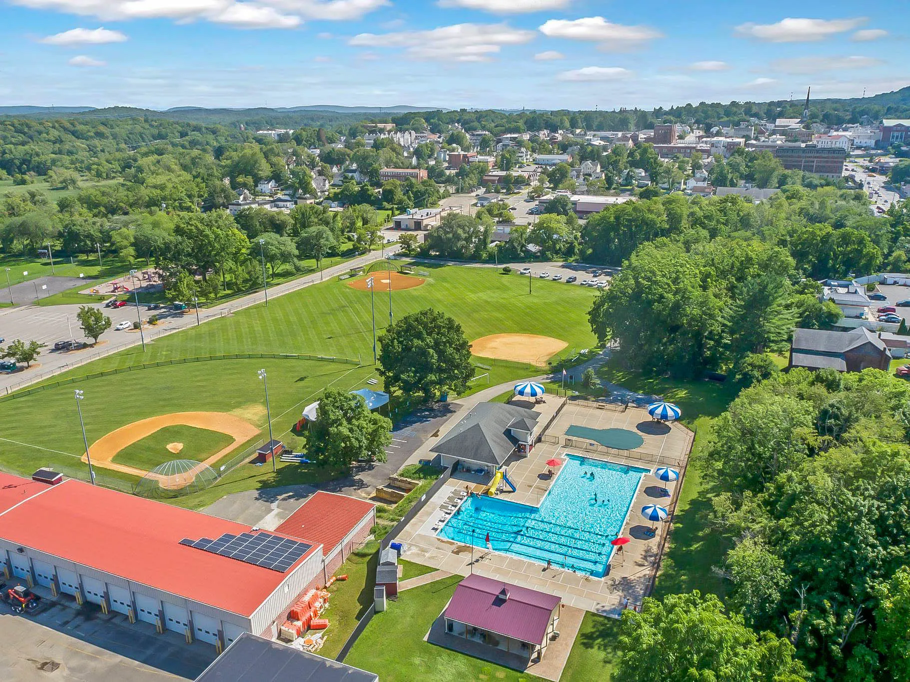Preview photo for Newton Town Memory Park Drainage Improvements.