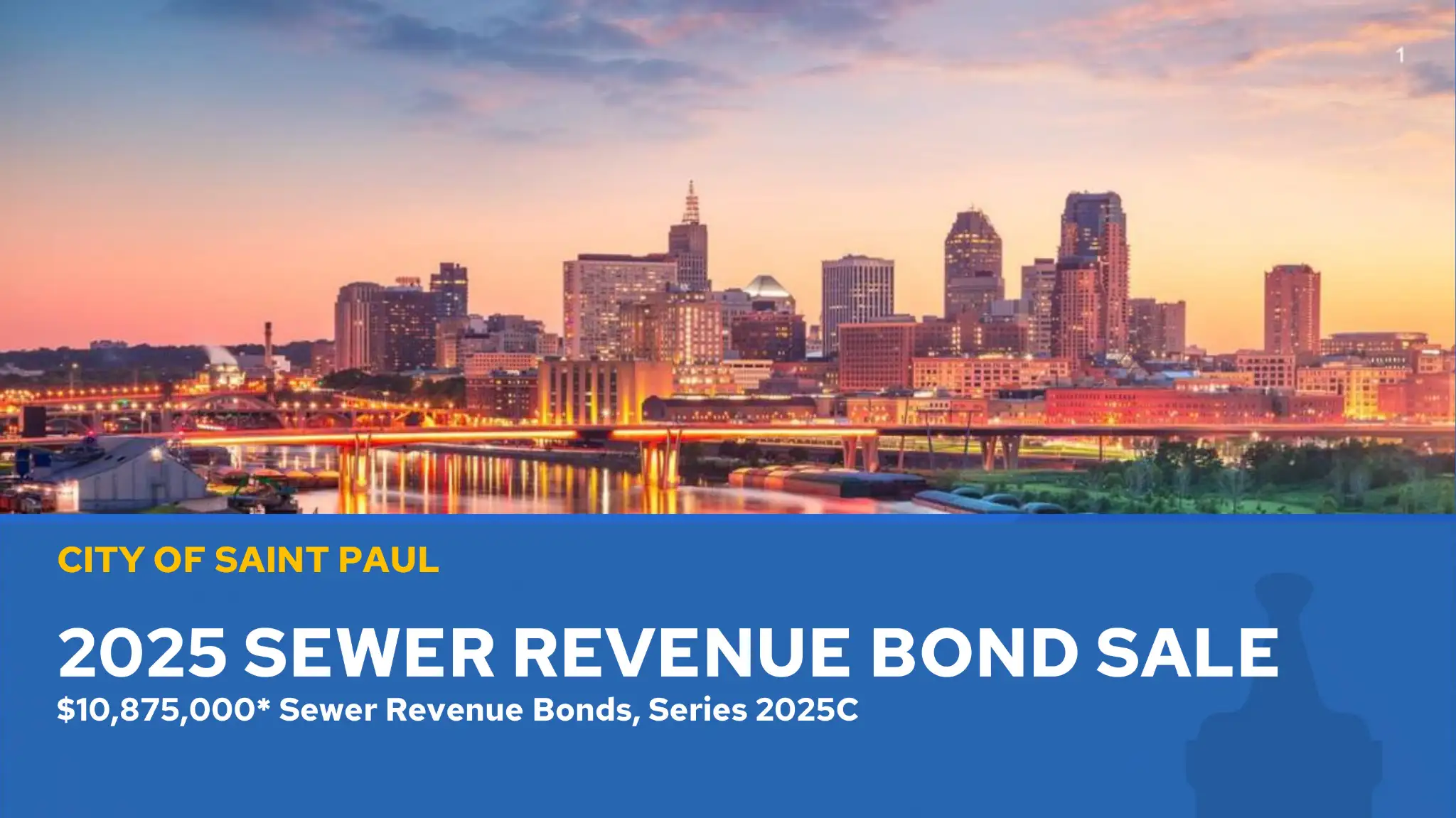 Roadshow for Saint Paul Investor Relations