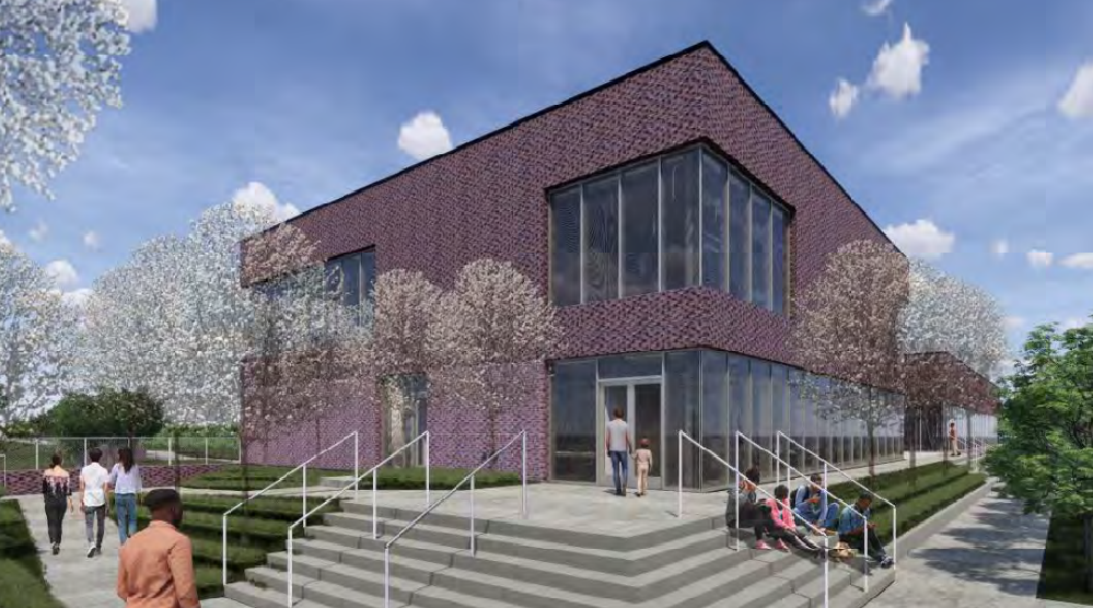 Photo rendering of North End Community Center