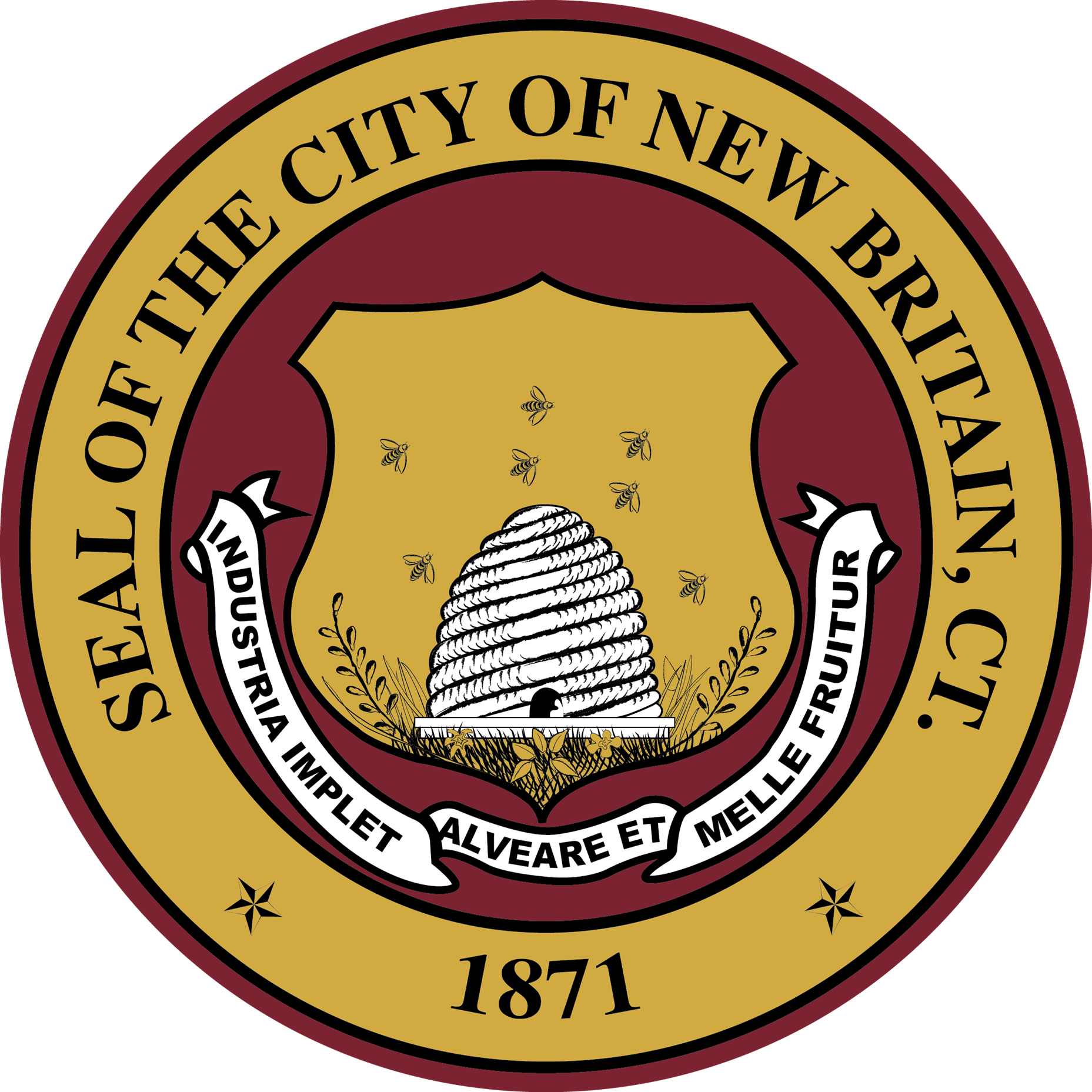 New Britain, CT - Official Seal or Logo