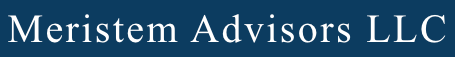 Logo for Meristem Advisors, LLC.