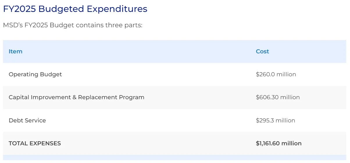 FY2025 Budgeted Expenditures