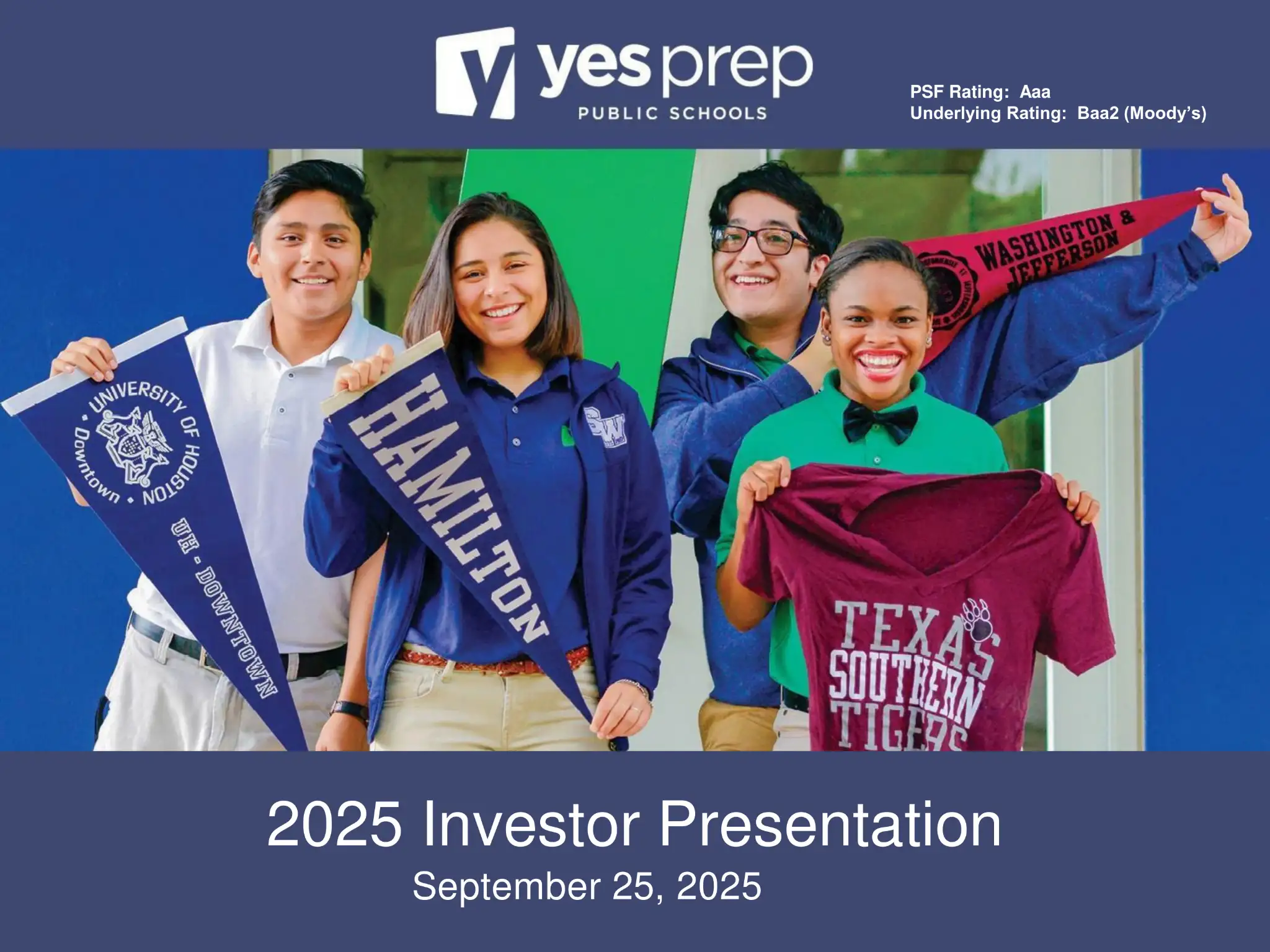 Roadshow for YES Prep Public Schools