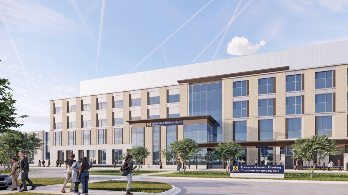 Preview photo for Frances & Kenneth Eisenberg Troy Center for Specialty Care.
