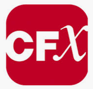 Logo for cfX Inc..