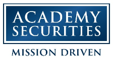 Logo for Academy Securities, Inc..