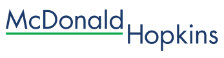 Logo for McDonald Hopkins.