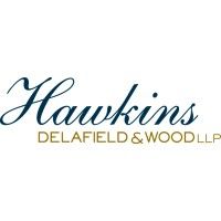 Logo for Hawkins, Delafield & Wood LLP.