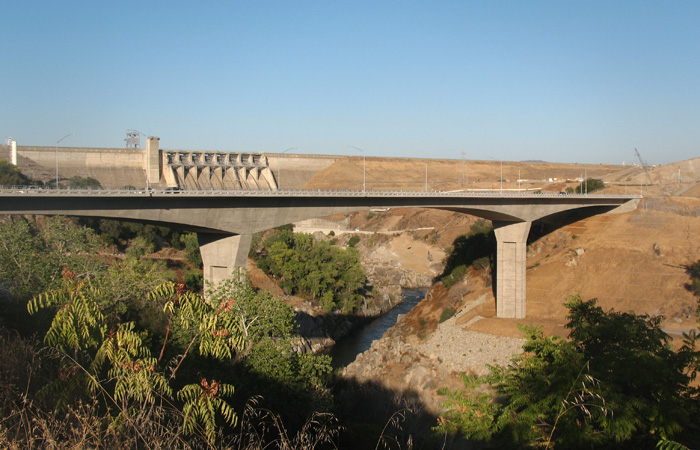 Folsom Dam Bridge Crossing