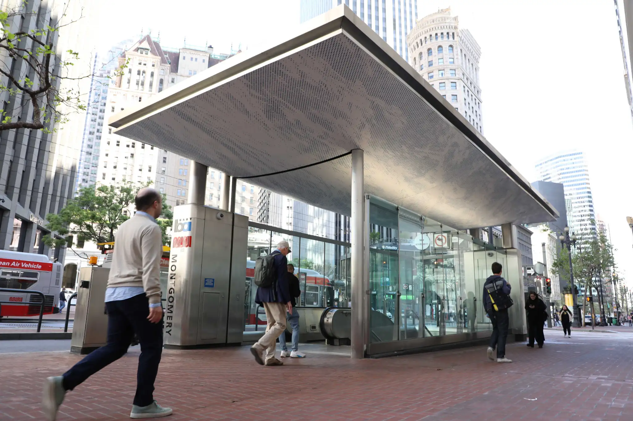 Preview photo for San Francisco Station Escalator Replacement and Canopies Installation.