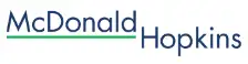 Logo for McDonald Hopkins.