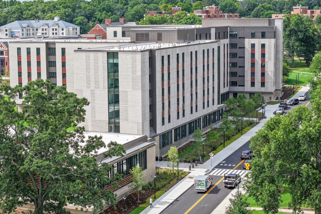 CT Hall 2024 Aerial Photo