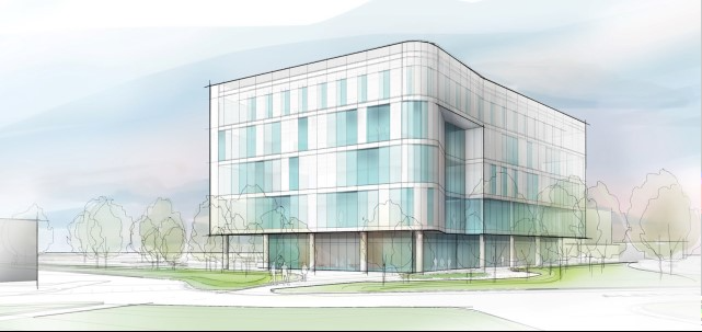 School of Nursing rendering